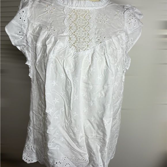 Torrid Eyelet Ruffle Sleeves Top - Picture 8 of 11